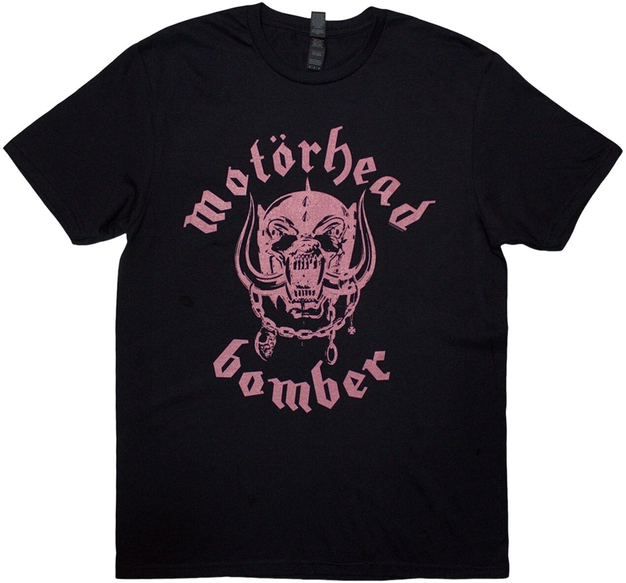 Marškinėliai Motörhead Bomber Lyric Black L Marškinėliai