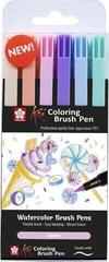 Stylo pinceau aquarelle Sakura Koi Cartouche d'encre Sweets 6 pièces