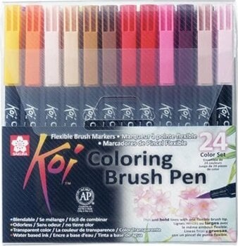 Stylo pinceau aquarelle Sakura Koi Cartouche d'encre 24 Set 24 pcs - 1