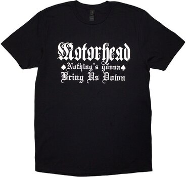 T-Shirt Motörhead T-Shirt Nothing's Gonna Bring Us Down Unisex Black M - 1