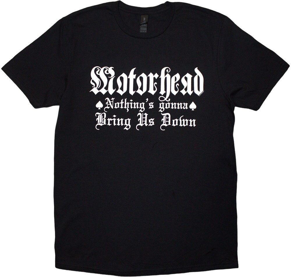 T-Shirt Motörhead Nothing's Gonna Bring Us Down Black L T-Shirt