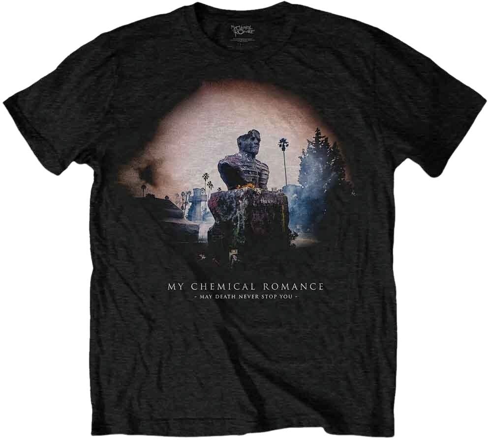 T-Shirt My Chemical Romance T-Shirt May Death Cover Unisex Black M
