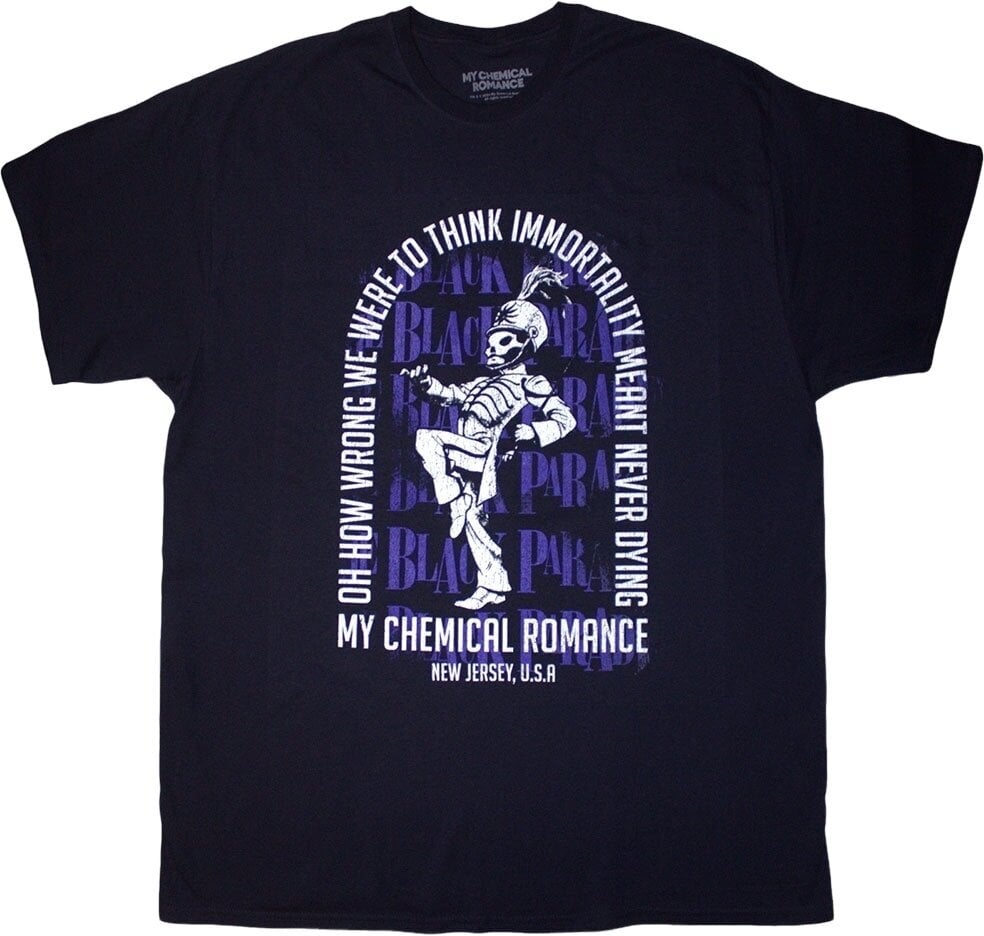 T-shirt My Chemical Romance Immortality Arch Navy Blue 2XL T-shirt