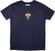 Camiseta de manga corta Pantera Mini Leaf Skull Navy Blue 2XL Camiseta de manga corta