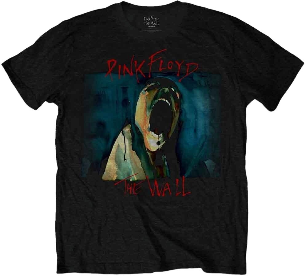 T-shirt Pink Floyd The Wall Scream Black L T-shirt