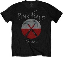 Tričko Pink Floyd The Wall Hammers Logo Unisex Tričko s krátkym rukávom/Black/Krátke
