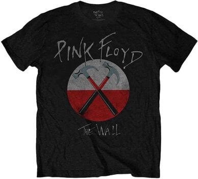 Camiseta de manga corta Pink Floyd The Wall Hammers Logo Black XL Camiseta de manga corta - 1