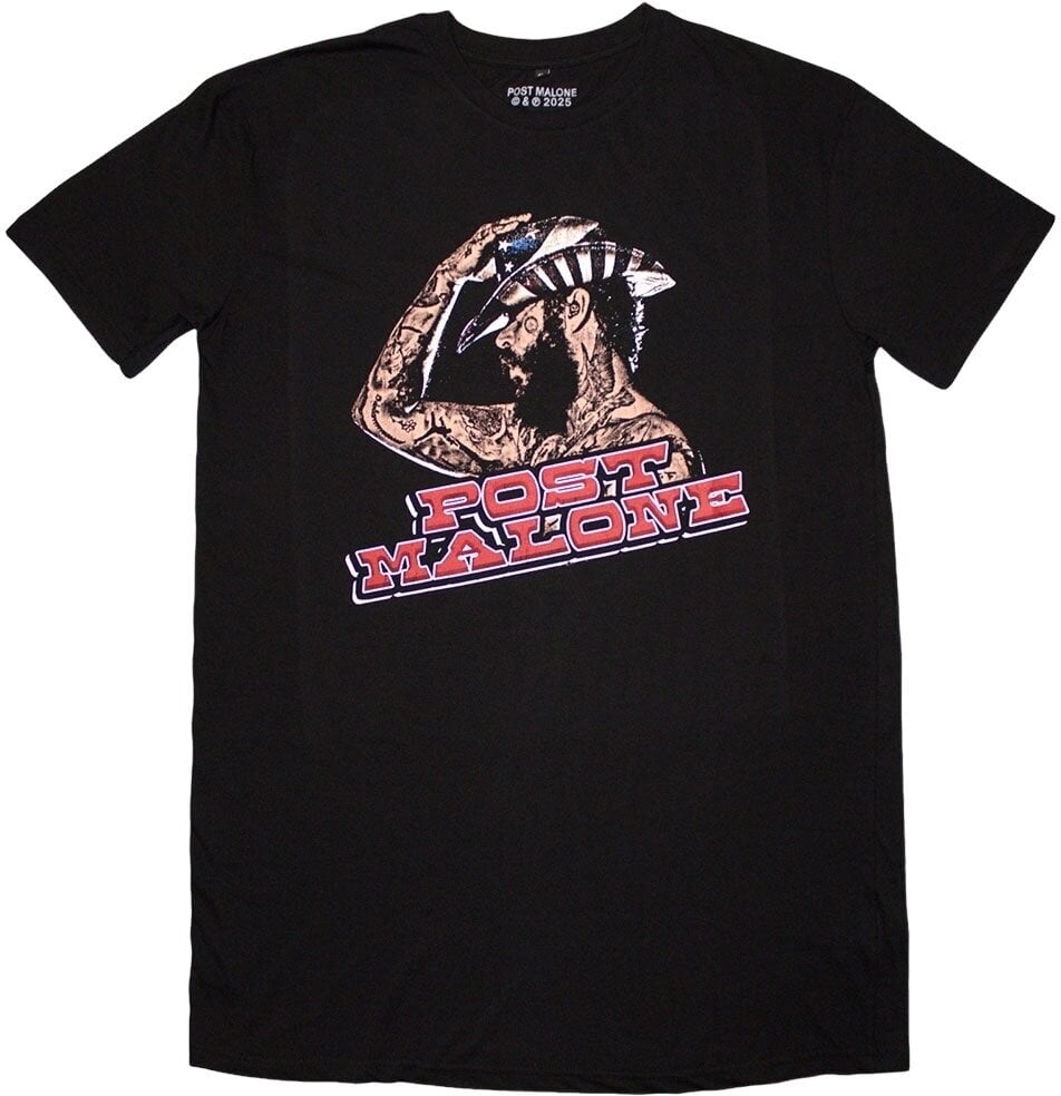 Košulja Post Malone Cowboy Hat Black 2XL Ženske Košulja