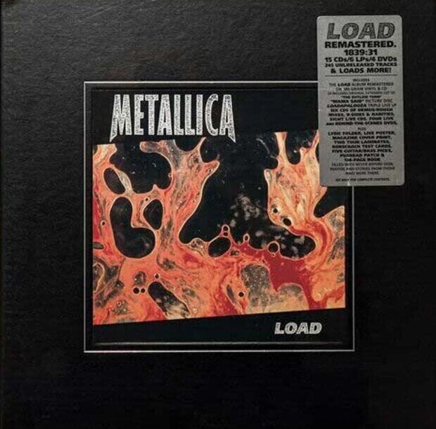 LP ploča Metallica - Load (Deluxe Box Set) (Limited Edition) (5 LP + 7" Vinyl + 15 CD + 4 DVD)