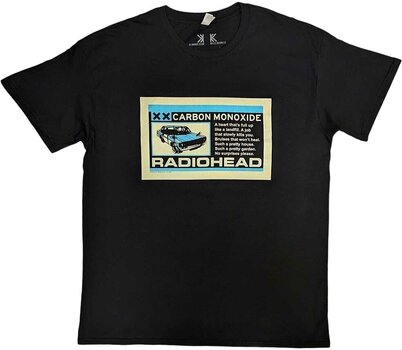 T-Shirt Radiohead T-Shirt Carbon Patch Unisex Black L - 1