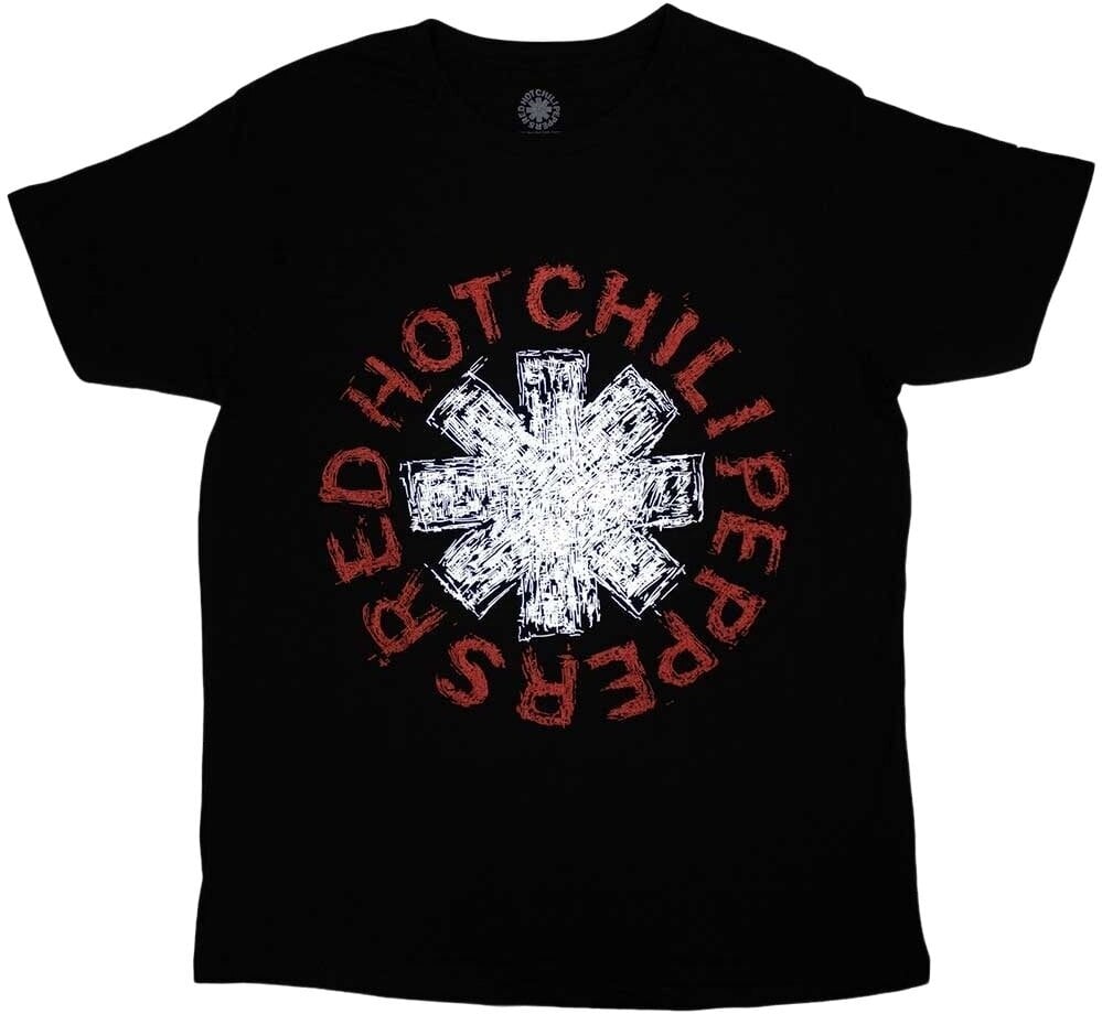 Πουκάμισο Red Hot Chili Peppers Scribble Asterisk Black S Πουκάμισο
