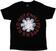 T-Shirt Red Hot Chili Peppers T-Shirt Scribble Asterisk Unisex Black L