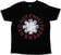 T-Shirt Red Hot Chili Peppers T-Shirt Scribble Asterisk Unisex Black 2XL