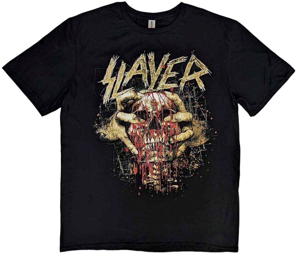 Paita Slayer Skull Clench Black XL Paita