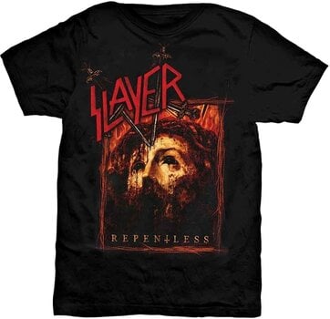 Shirt Slayer Shirt Repentless Rectangle Unisex Black S - 1