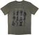 T-Shirt Sleep Token T-Shirt Grid Unisex Green L