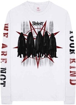 T-shirt Slipknot Shrouded Group White 2XL T-shirt - 1