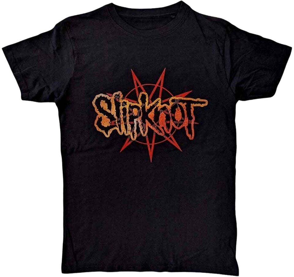 Camiseta de manga corta Slipknot The End, So Far Pentagram Heads Black S Camiseta de manga corta