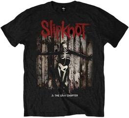 Camiseta de manga corta Slipknot Camiseta de manga corta .5: The Gray Chapter Album Unisex Black 2XL