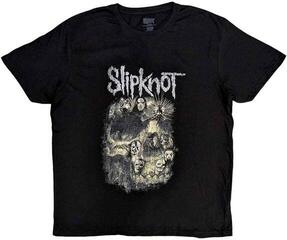 T-shirt Slipknot Skull Group Black L T-shirt