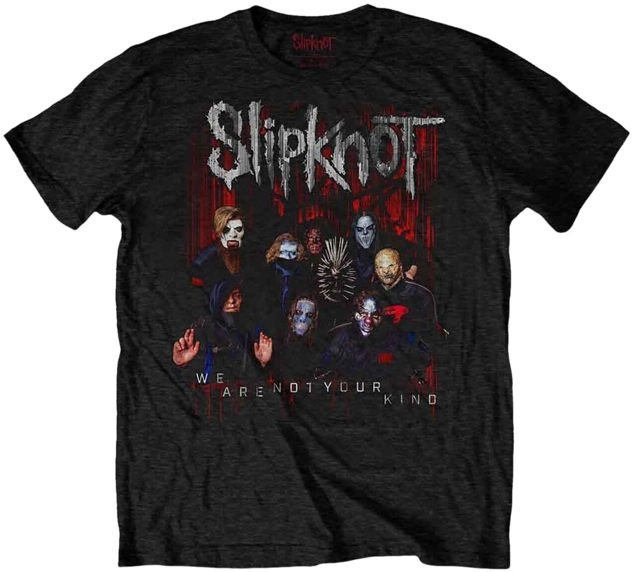 Πουκάμισο Slipknot WANYK Group Photo Black 2XL Πουκάμισο