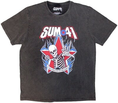 T-shirt Sum 41 All Killer No Filler Skeleton Charcoal Grey 2XL T-shirt - 1
