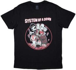 Tricou System of a Down Mushroom People Unisex Tricou cu mânecă scurtă/Black/Scurt