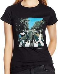 T-Shirt The Beatles Vintage Abbey Road Unisex T-Shirt mit kurzen Ärmeln/Black/Kurze
