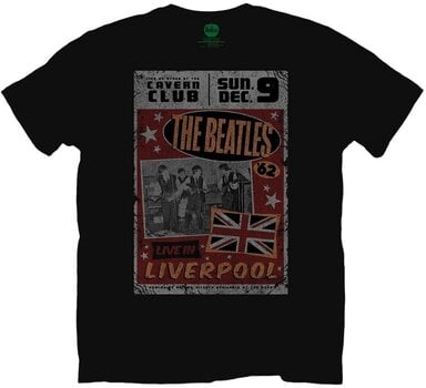 T-Shirt The Beatles T-Shirt Live In Liverpool Unisex Black 2XL - 1