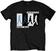 T-Shirt The Beatles Abbey Road Colours Crossing Black XL T-Shirt