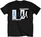 The Beatles Abbey Road Colours Crossing Black XL T-shirt