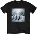 The Beatles Abbey Christmas Black L T-särk