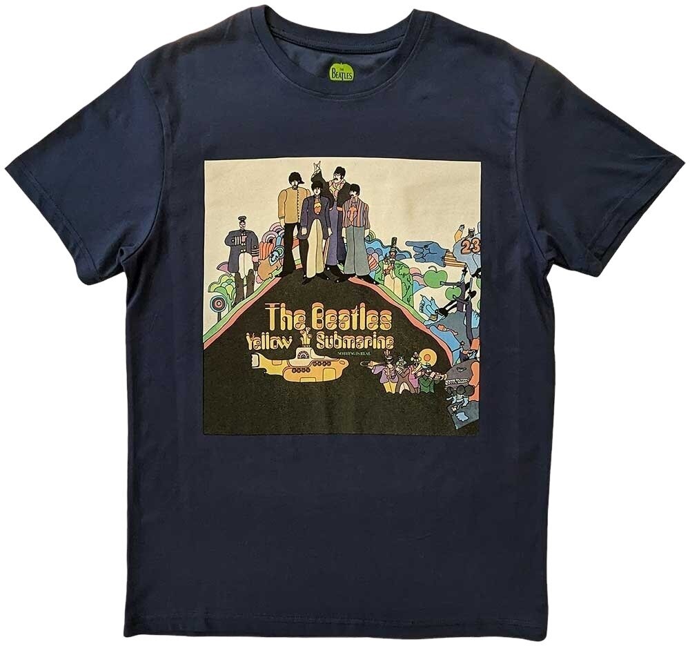 Košulja The Beatles Yellow Submarine Album Cover Denim Blue 2XL Košulja