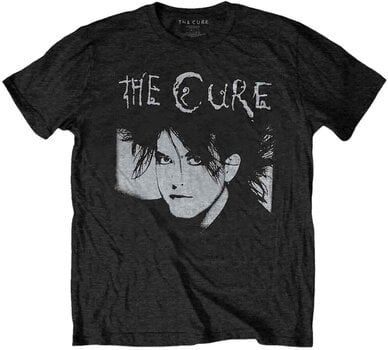 T-Shirt The Cure T-Shirt Robert Illustration Unisex Black L - 1
