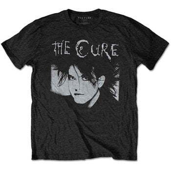 T-Shirt The Cure T-Shirt Robert Illustration Unisex Black 2XL - 1