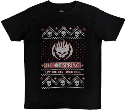 T-shirt The Offspring Christmas Bad Times Black XL T-shirt - 1