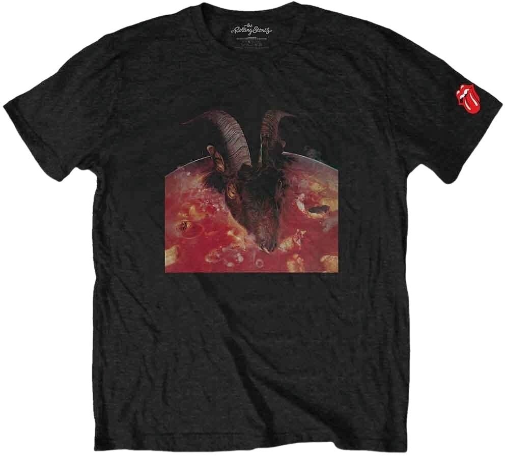 The Rolling Stones Tričko Goats Head Soup Unisex Black M