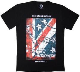 Риза The Stone Roses Waterfall Unisex Тениска с къс ръкав/Black/Къси