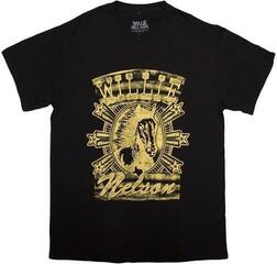 Tričko Willie Nelson Tričko Horse Unisex Black L