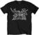 T-shirt Yungblud Weird Flaming Skeletons Black S T-shirt