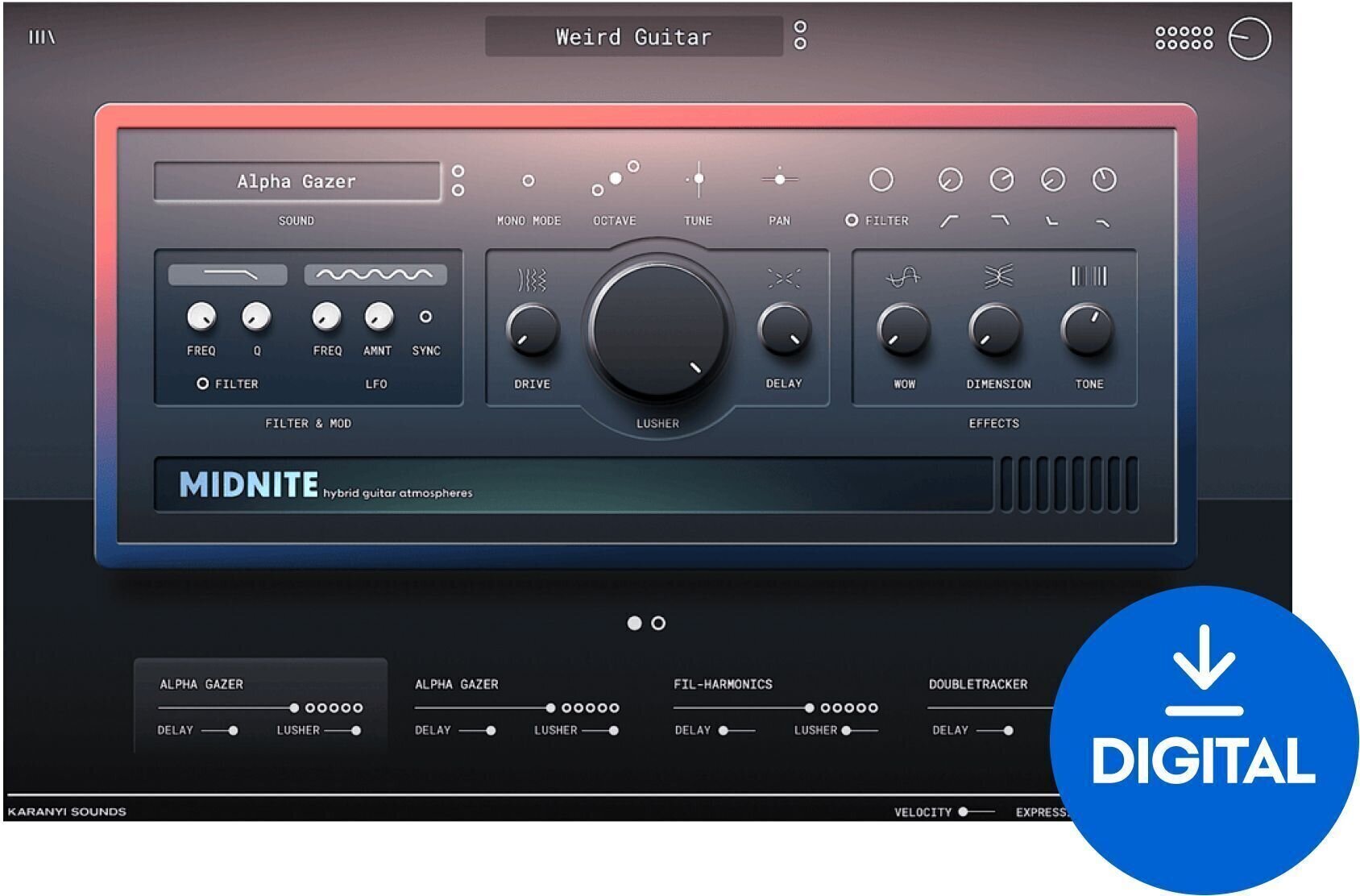 VST Instrument Karanyi Sounds Midnite (Digitaalne toode)