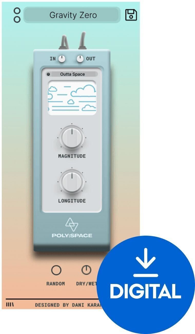 Virtuális effekt Karanyi Sounds Poly Space (Digitális termék)