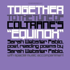 LP ploča Sarah Webster Fabio - Together To The Tune Of Coltrane's Equinox (LP)