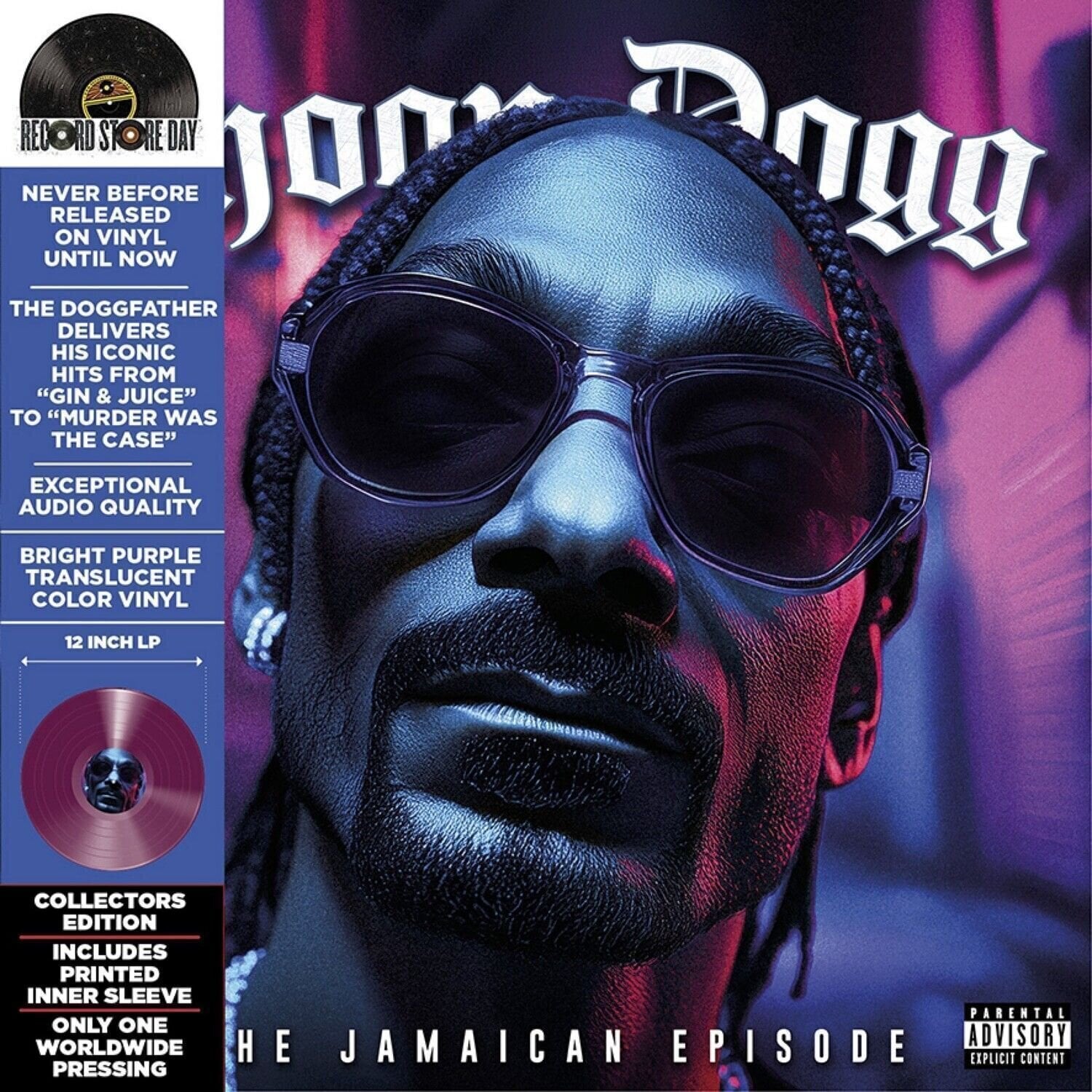 Schallplatte Snoop Dogg - Jamaican Episode (Purple Coloured) (LP)