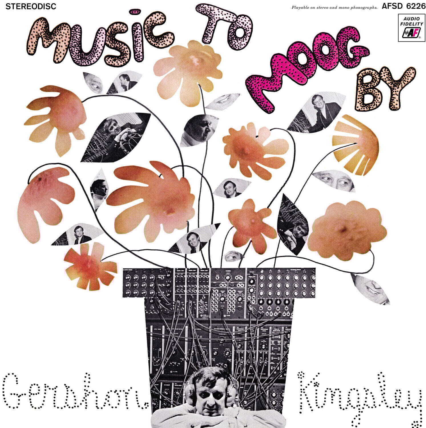 Schallplatte Gershon Kingsley - Music To Moog By (Crystal Clear Coloured) (LP)
