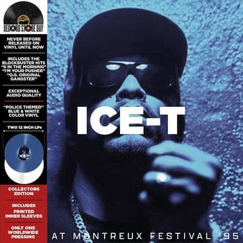 LP plošča Ice-T - Live At Montreux Festival '95 (Blue, White Coloured) (2 LP) - 1