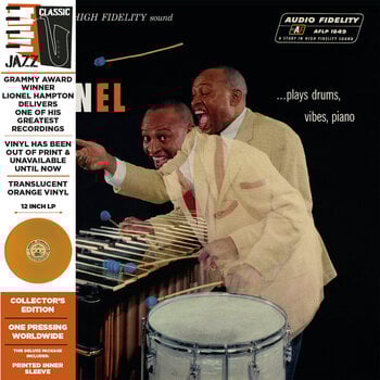 Schallplatte Lionel Hampton - Lionel Plays Drums Vibes Piano (Orange Coloured) (LP) - 1