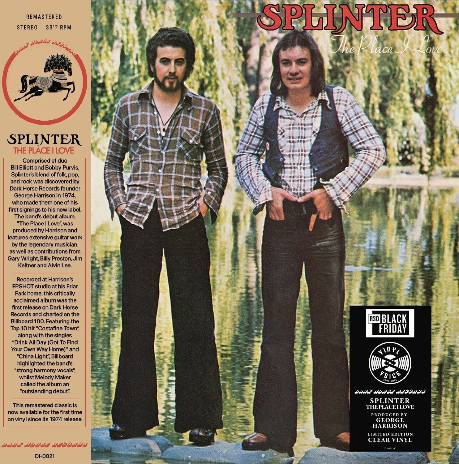 LP plošča Splinter - Place I Love (RSD) (Clear Coloured) (LP)