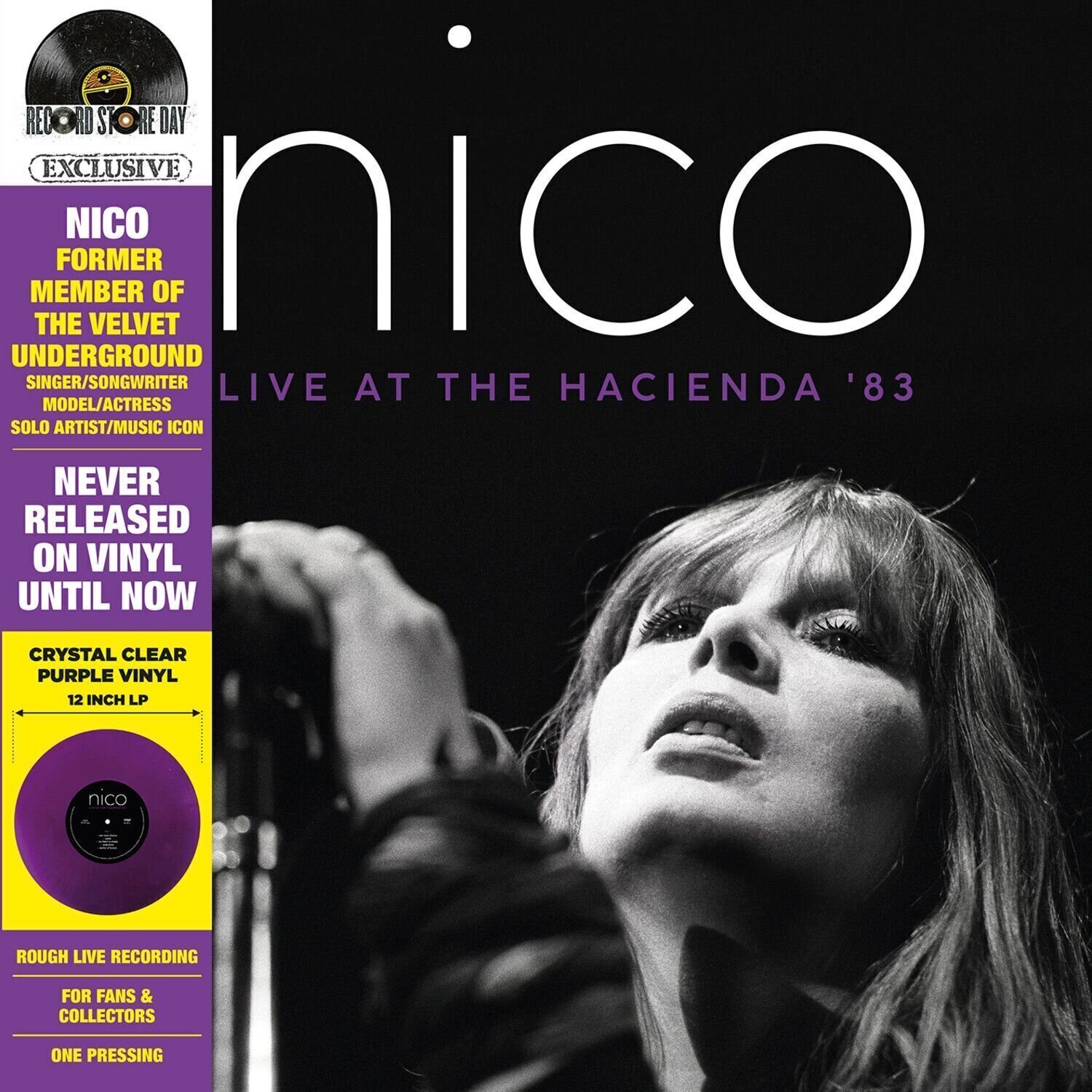 LP plošča Nico - Live At The Hacienda '83 (RSD) (Purple Coloured) (LP)
