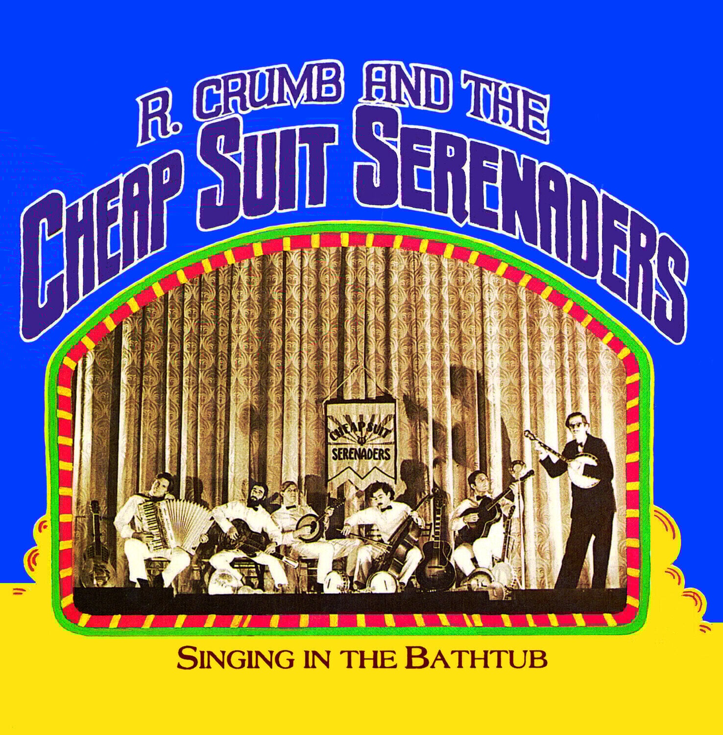 LP ploča R. Crumb And The Cheap Suit Serenaders - Singing In The Bathtub (RSD Edition) (Limited Edition) (Red Transparent) (LP)